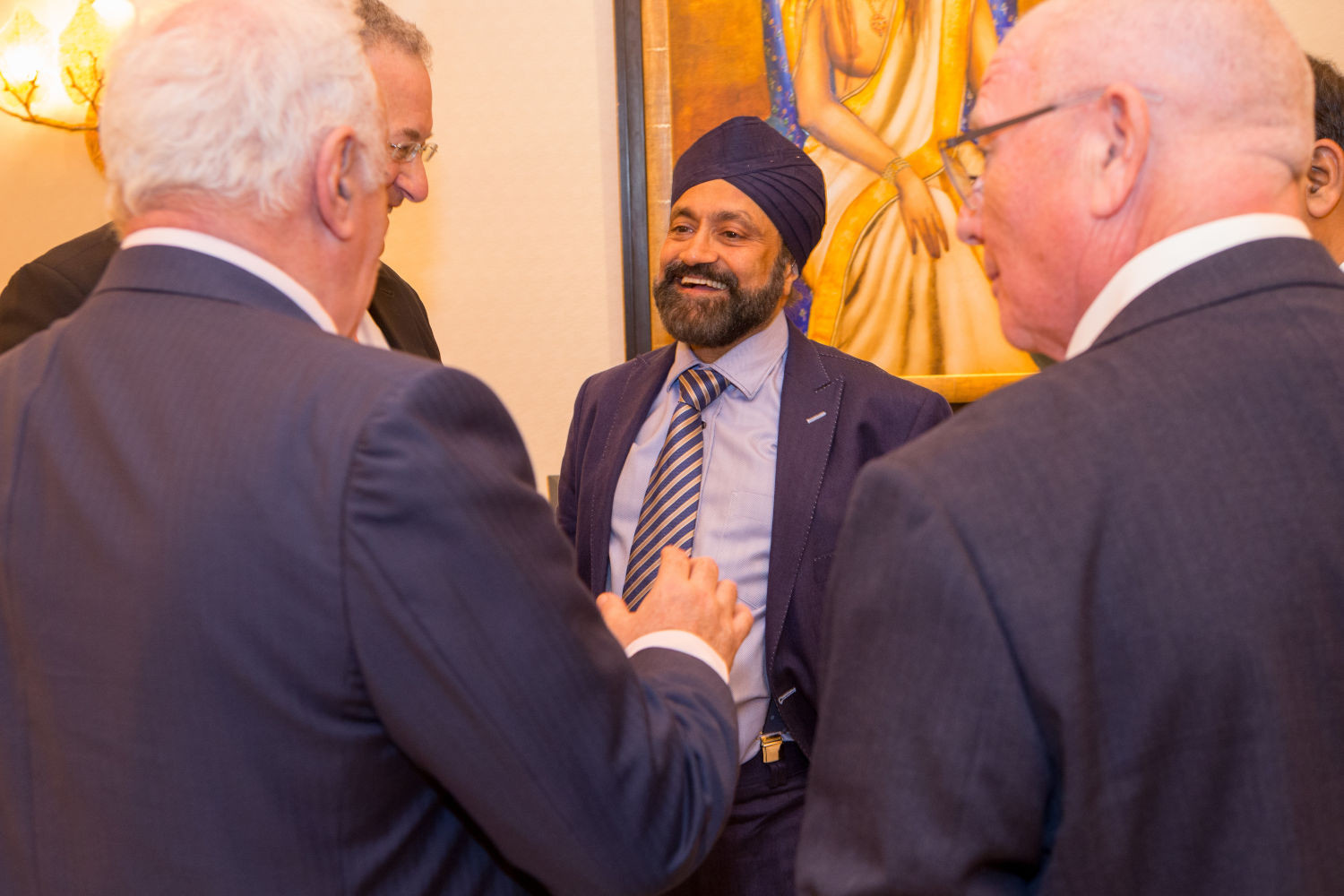 Sukhpal Singh Ahluwalia speaking at an event